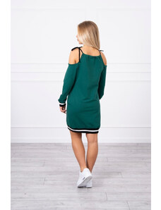K-Fashion Tres Chic zelené šaty