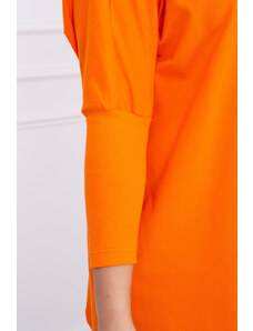 K-Fashion Oversize halenka oranžová