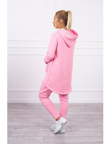K-Fashion Sada sáčkových kalhot světle růžová