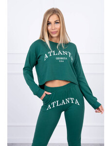 K-Fashion Atlanta tištěná sada zelená