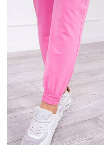 K-Fashion Mikina s kapucí světle růžová