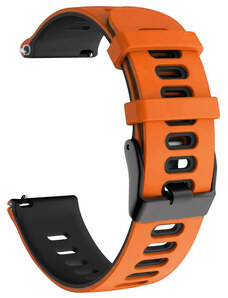 4wrist Silikonový řemínek pro Garmin 20 mm - Orange