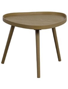 Hoorns Hnědý lakovaný konferenční stolek Pio 61 x 50 cm