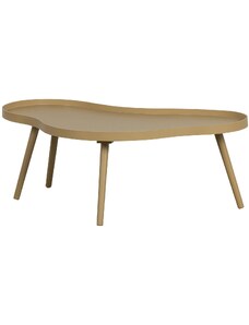 Hoorns Béžový lakovaný konferenční stolek Pio 100 x 58 cm