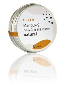 Feelo Mandlový balzám na ruce - NATURAL - 20 ml