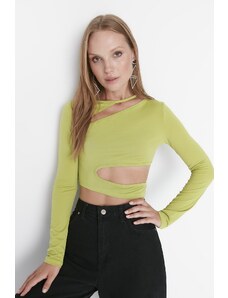 Dámský Crop Top Trendyol Cut-Out