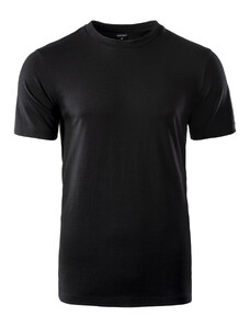 Pánské Tričko s krátkým rukávem HI-TEC PURO 55878-BLACK – Černá