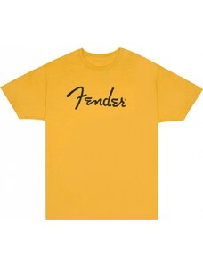 Fender Spaghetti Logo T-Shirt, Butterscotch, L
