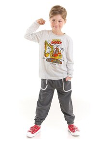 Mushi Yellow Digger Boy's T-shirt Trousers Set