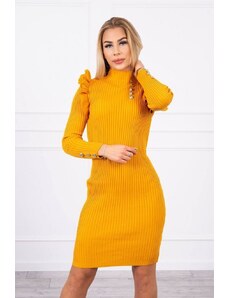 Kesi Žluté svetříkové šaty 20600