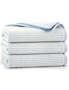 Egyptská bavlna ručníky a osuška Torne - modrá