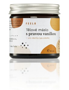 Feelo Tělové máslo s pravou vanilkou 60 ml