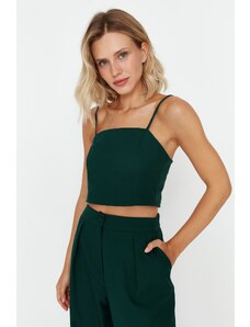 Trendyol Green Woven Strapless Blouse