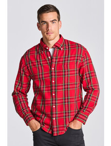 KOŠILE GANT D1. REL TARTAN TWILL SHIRT červená L