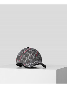 KŠILTOVKA KARL LAGERFELD K/MONOGRAM DNM PRINT CAP