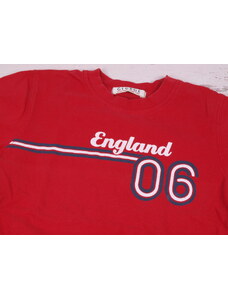 BAZAR červené tričko George England červené
