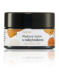 Feelo Pleťový krém s rakytníkem - pro citlivou pleť - 15 ml