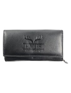 Dámská kožená peněženka Hunters černá 948