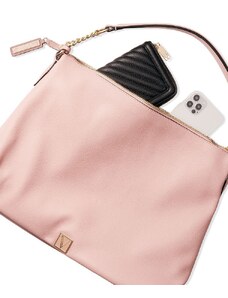 Victoria's Secret elegantní Orchid Blush kabelka přes rameno The Victoria Hobo Bag