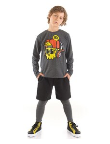 mshb&g Yo Boy's T-shirt Shorts Tights Set