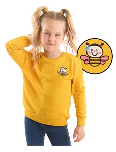 Denokids Ari Girl Yellow Sweatshirt