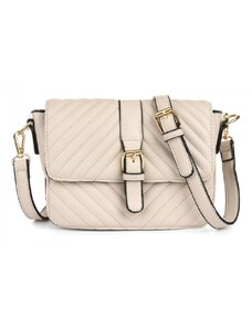 Béžová crossbody kabelka Versoli