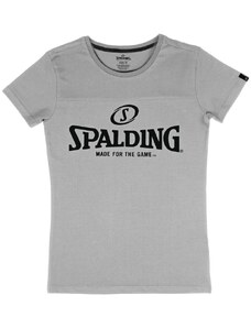 Triko Spalding Essential Logo Tee Damen 40221627-greymelange