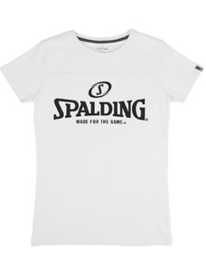 Triko Spalding Essential Logo Tee Damen 40221627-white