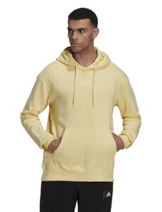 Adidas Essentials FeelVivid Bavlněná fleecová mikina s kapucí M HK2824