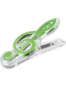 Kolíček - Houslový klíč - Zelený