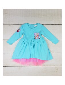 Dívčí šaty Lol s nabíranou sukní mátové, IG028MNT-98 98
