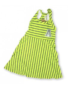 Dívčí letní šaty A neon žluté, BAR027-104 104