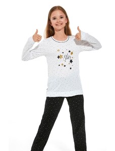 Dívčí dlouhé pyžamo Cornette 958-959/156 Star