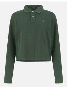 RALPH LAUREN LS CRP MSH-LONG SLEEVE-POLO SHIRT