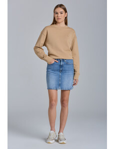 SUKNĚ GANT D1. SHORT DENIM SKIRT modrá 34