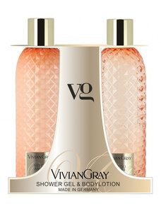 Vivian Gray Neroli Amber jemný sprchový gel 300 ml + hydratační tělový krém 300 ml dárková sada