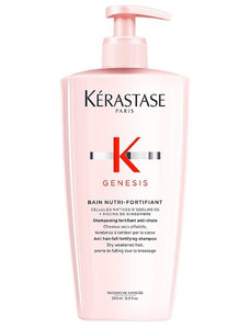 KÉRASTASE Genesis Bain Nutri-Fortifiant Shampoo 500ml - šampon proti padání pro suché vlasy
