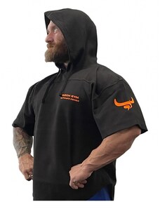 Bizon Gym Rag Top s kapucí 515 černý