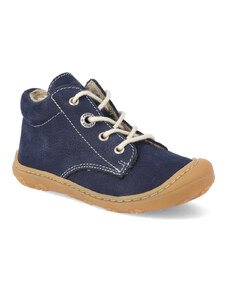 Barefoot dětské zimní boty Ricosta - Pepino Corany See W modré