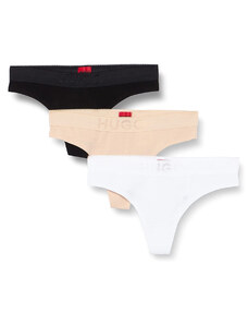 HUGO BOSS Dámská tanga 3Pack Easy