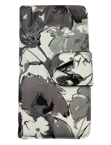 Swifts Dámská peněženka s květinami černá P410