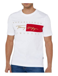 Pánské bílé triko Tommy Hilfiger