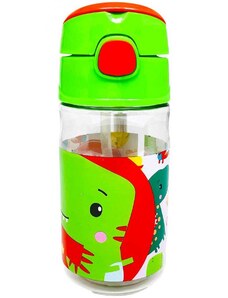 Plastová láhev na pití Fisher-Price s dinosaurem - 350 ml