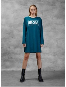 Petrolejové dámské šaty Diesel - Dámské