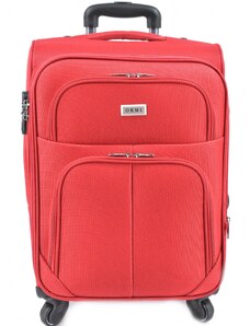 Cestovní textilní palubní kufr Ormi (S) 45l červená