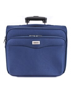 Ormi Pilotní textilní kufr tmavě modrá