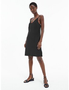 Calvin Klein | Recycled iconic šaty | Černá