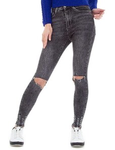 Dámské fashion jeansové kalhoty