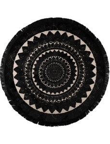 Černý koberec DUTCHBONE NELSON 175 cm