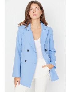 Trendyol Blue Woven Blazer Jacket
